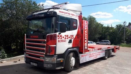 Автоэвакуатор SCANIA